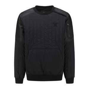 M ROUND PADDING ANORAK_BK