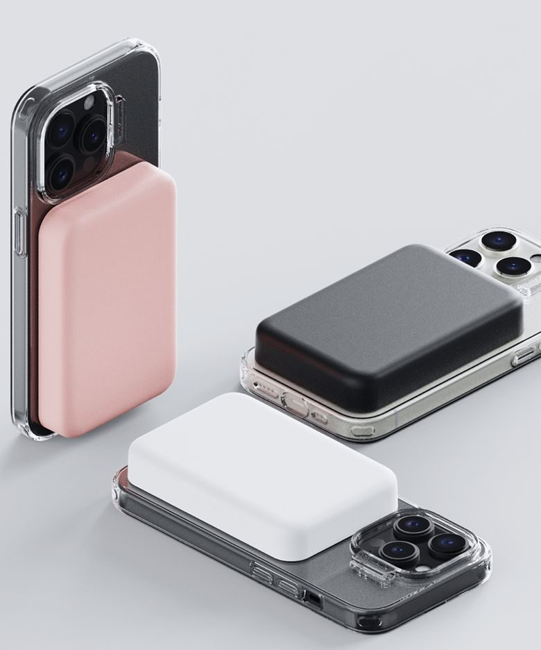 맥세이프 플리커 무선충전 보조배터리(5,100mAh) 8핀 / C타입