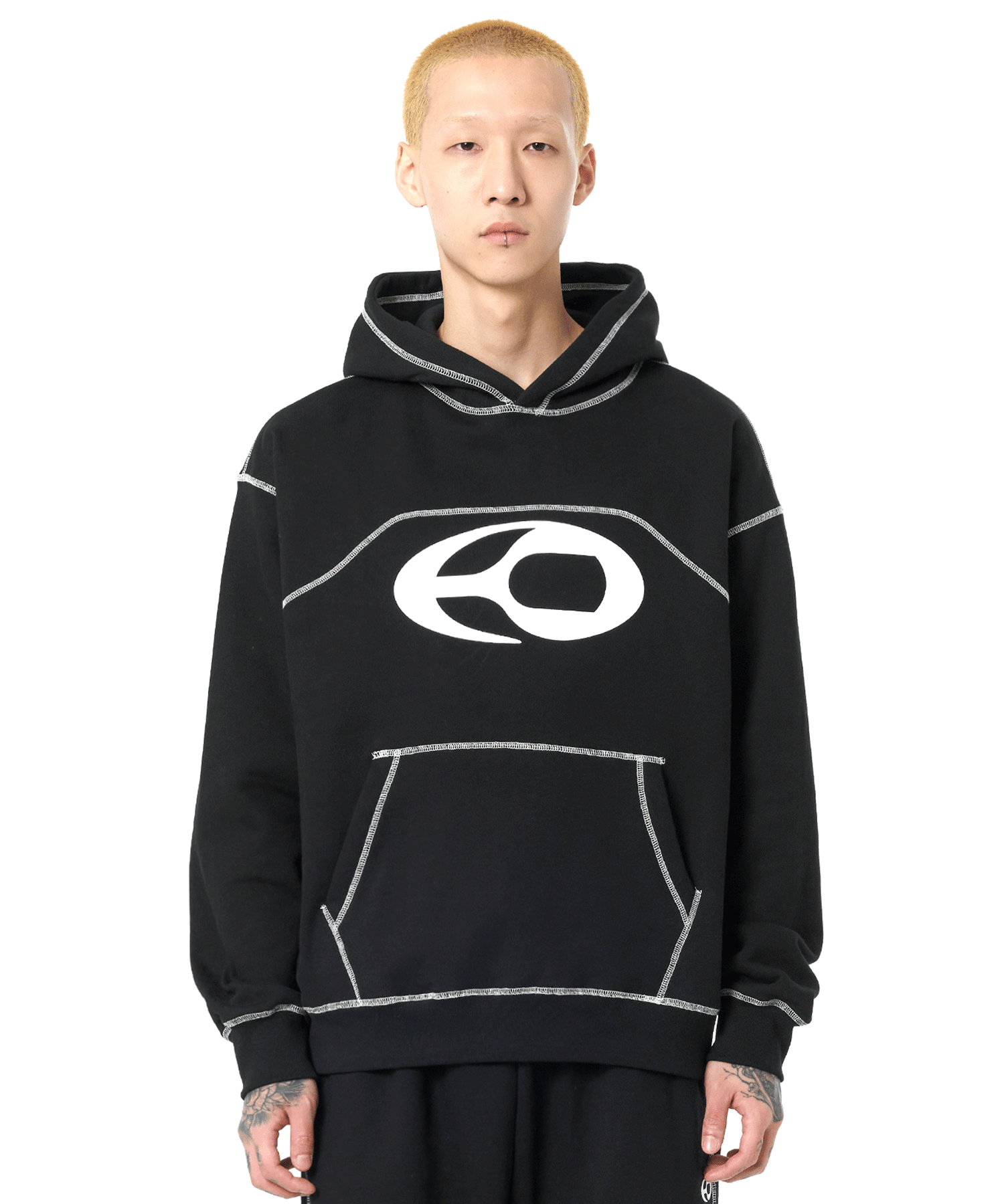 ★OY★C.S LOGO HOODIE-BLACK★正規品/韓国直送料込/人気 MUSINSA | OY CS LOGO HOODIE-BLACK
