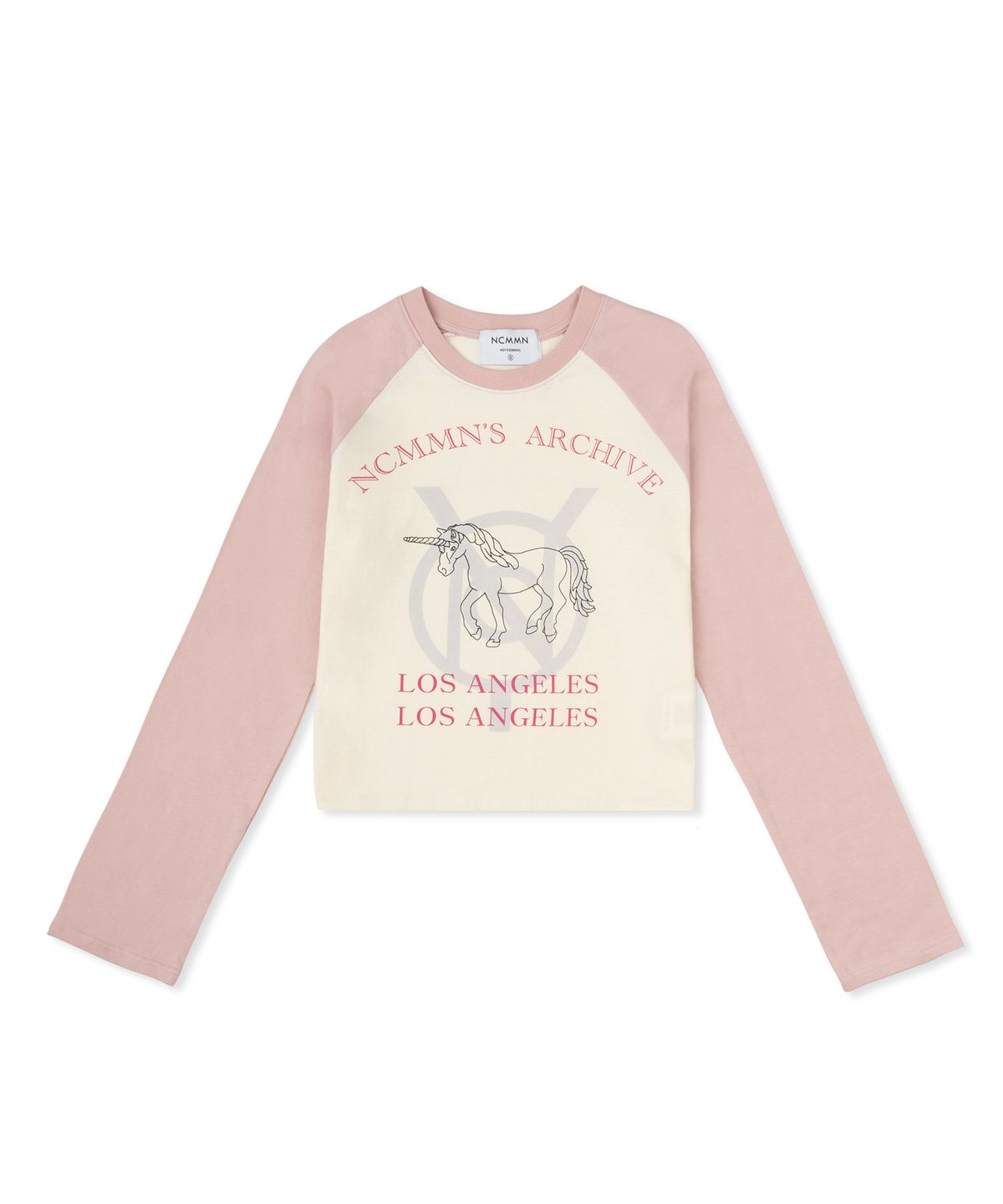 노이커먼(NOYCOMMON) UNICORN CROP LONGSLEEVE PK