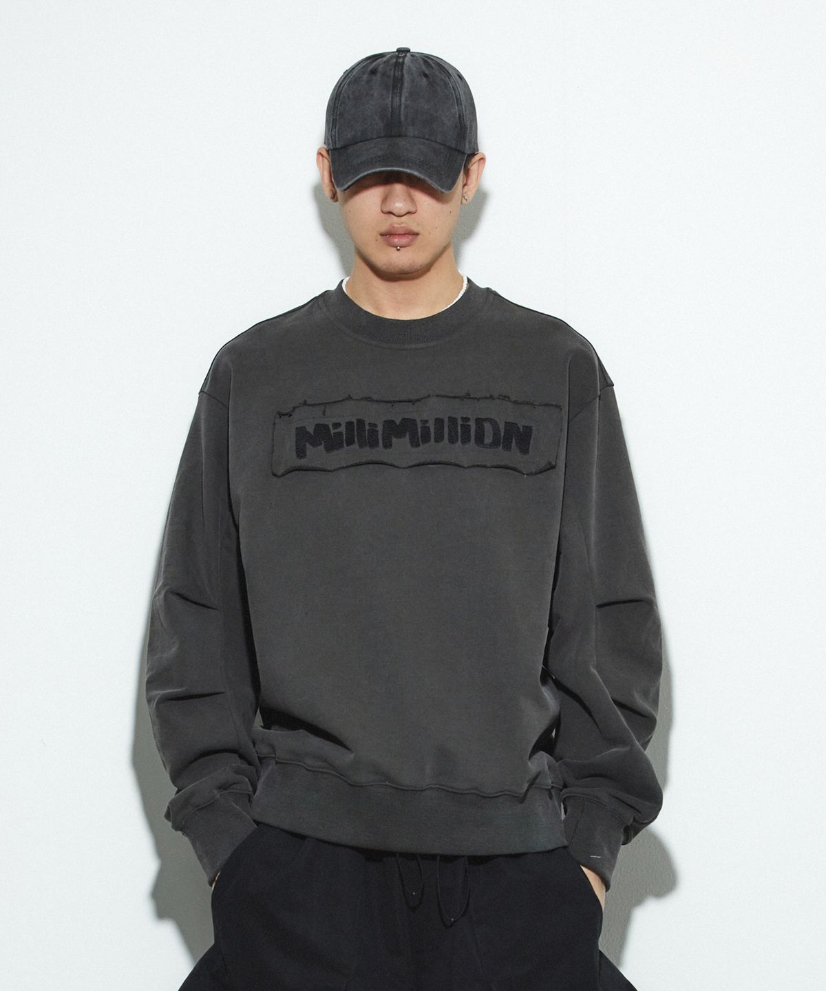 밀리밀리언(MILLIMILLION) COBBLESTONE VINTAGE  MTM T11-D/GREY