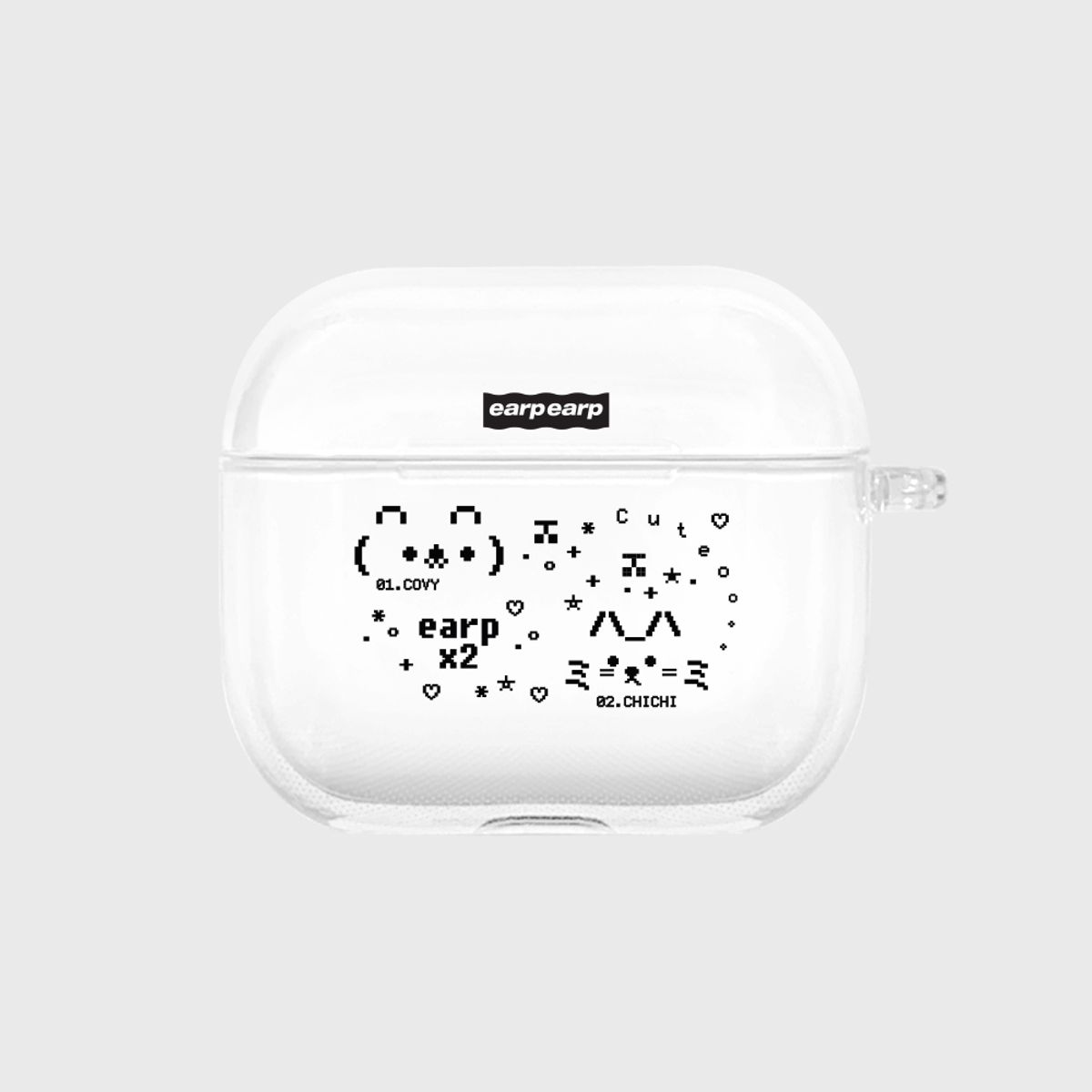 어프어프(EARPEARP) EMOJI COVY CHICHI(에어팟3-클리어하드)