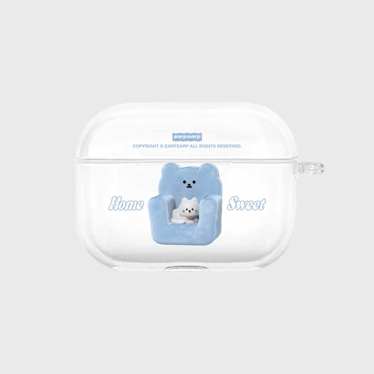 어프어프(EARPEARP) [프로3 추가]COZY HOME CHICHI(에어팟프로-클리어하드)