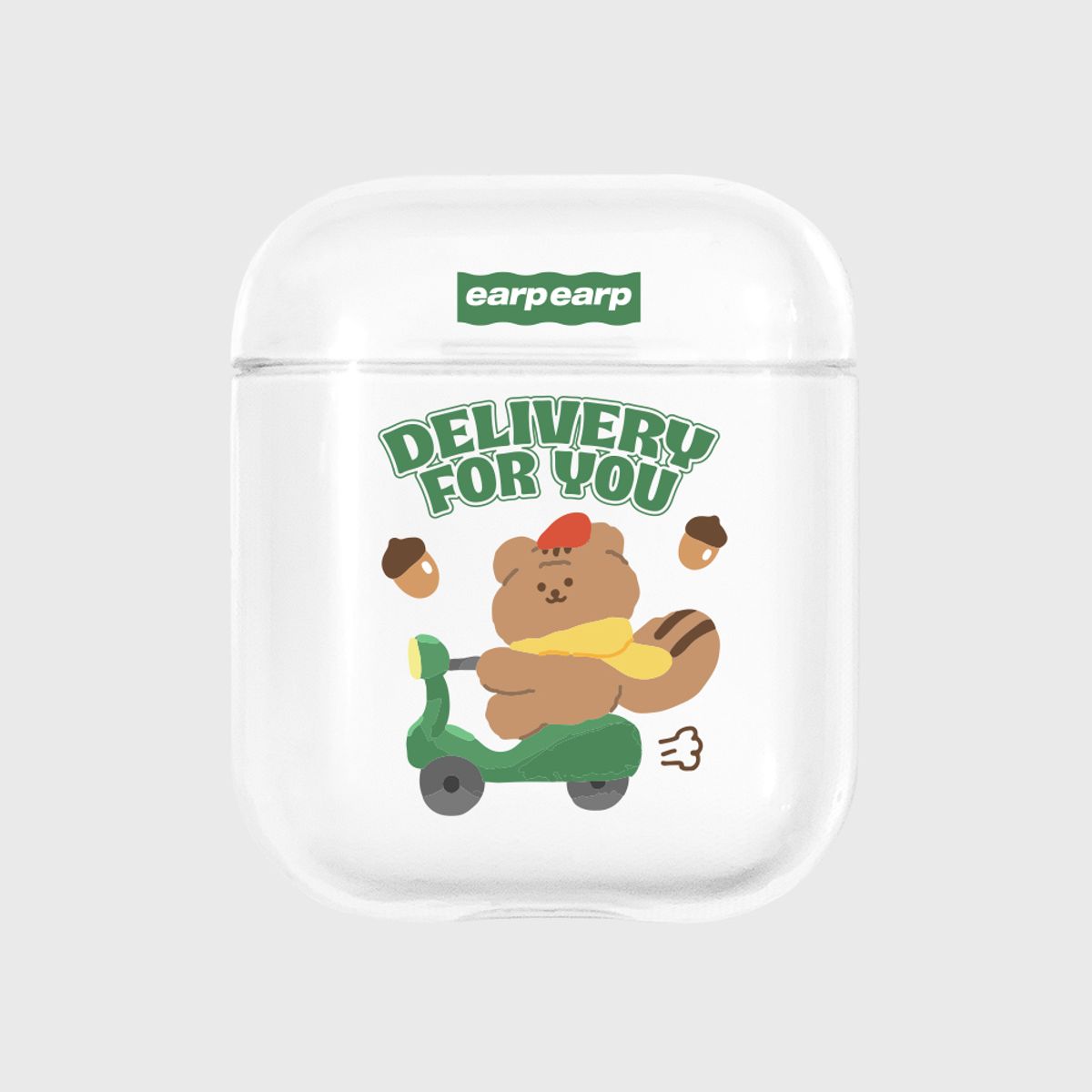 어프어프(EARPEARP) DELIVERY ZIZI(에어팟-클리어)