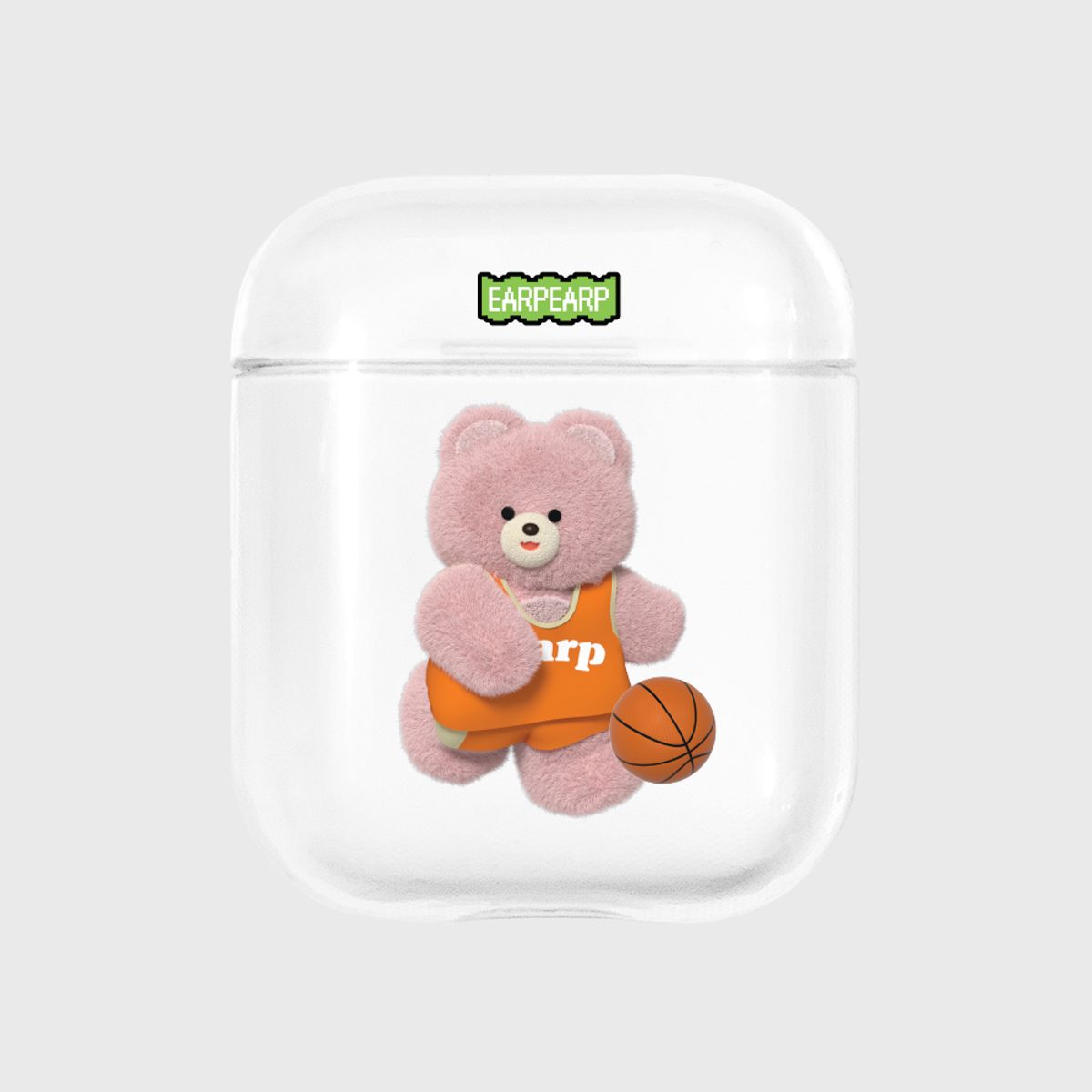 어프어프(EARPEARP) BASKETBALL PUNI(에어팟-클리어)
