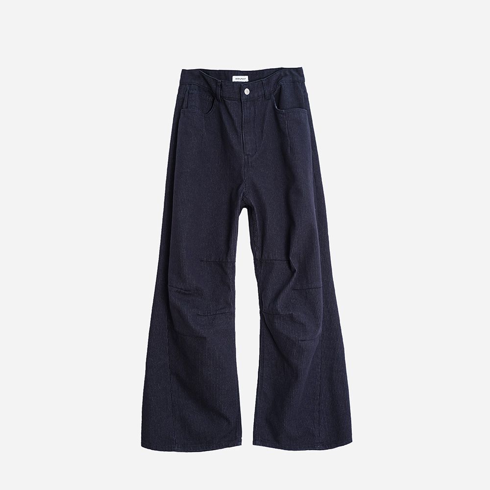 999humanity パンツ MUSINSA公式 | 999HUMANITY AV Pleated Denim Pants (Washed Navy)