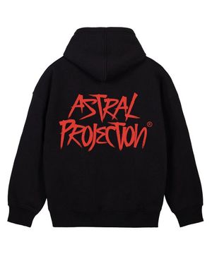 그래피티 레터링 오버핏 와이드 숄더 후디_블랙