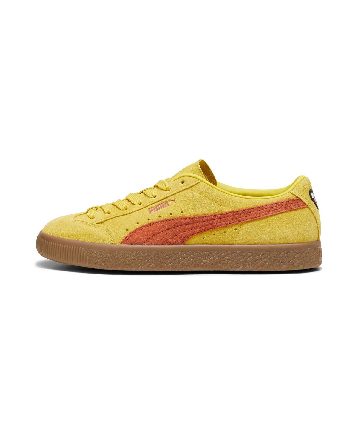 푸마(PUMA) 푸마Ⅹ퍽스앤미니 스웨이드 빈티지 - 블랙:옐로우 / 394768-01