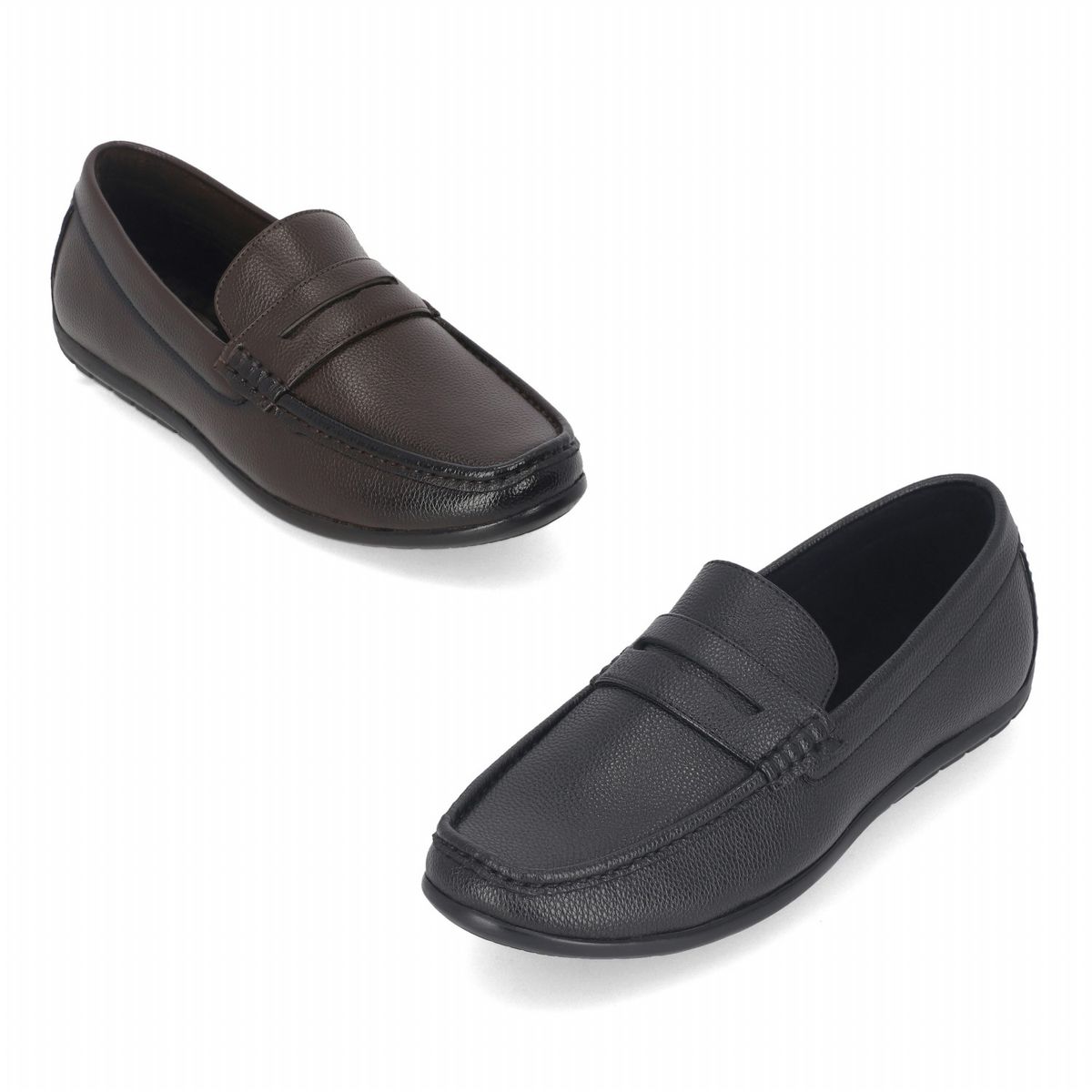 엘칸토(ELCANTO) 마쯔 남성 방한 미니멀 드라이빙 로퍼 1.5cm LCMC91M34V