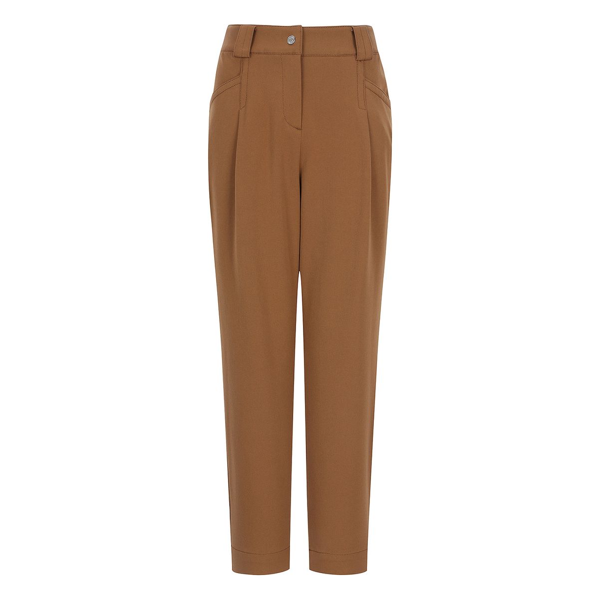 마틴골프(MARTINE GOLF) Pintuck Tapered Pants_Camel