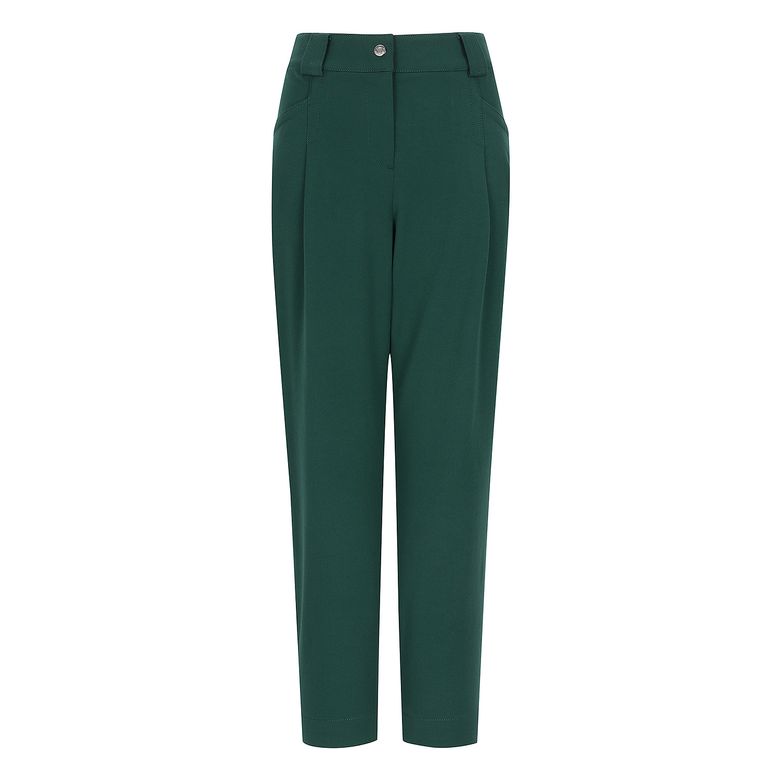 Pintuck Tapered Pants_D/Khaki