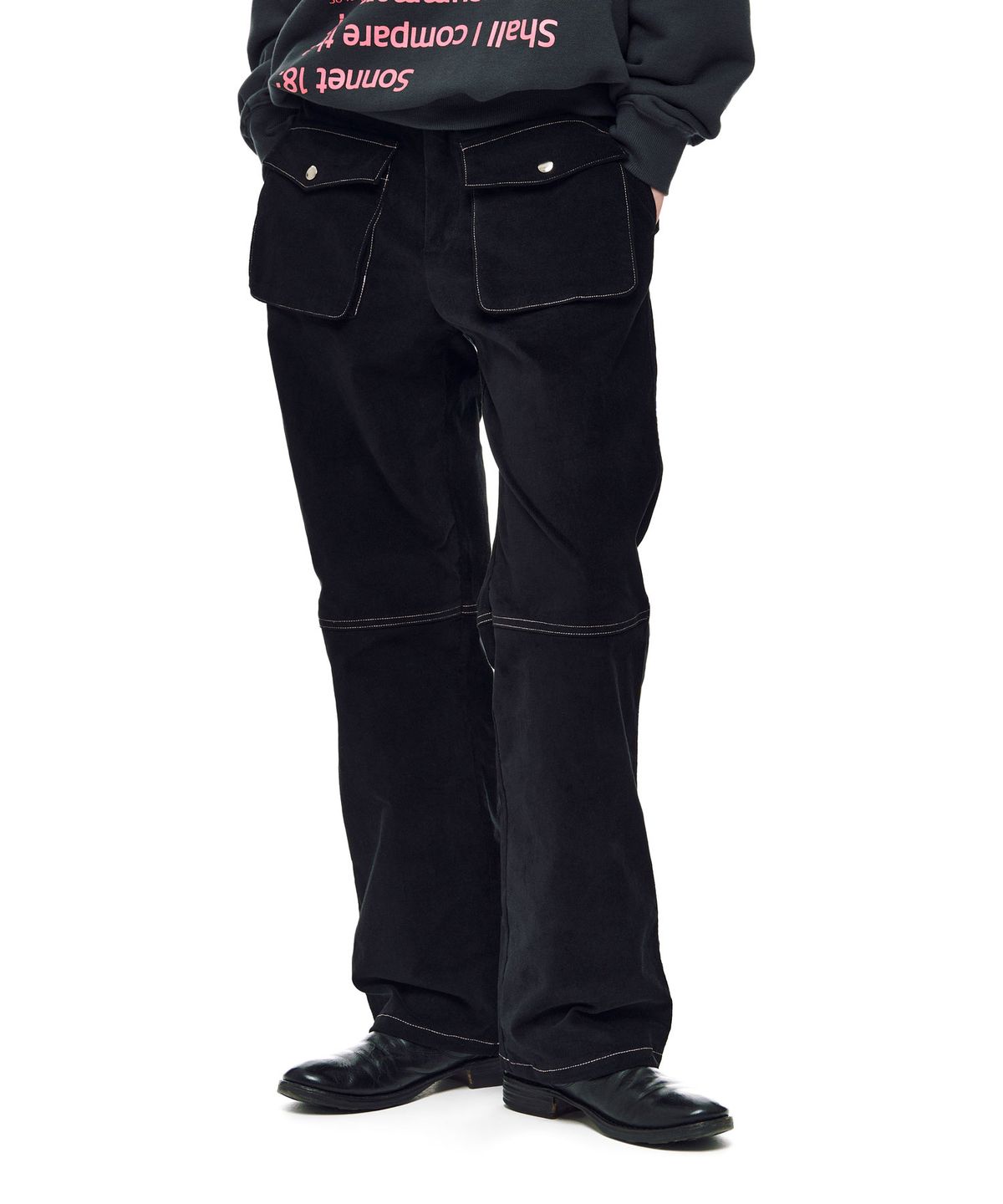 헤레틱(HERETIC) HERETIC CARGO PANTS / black