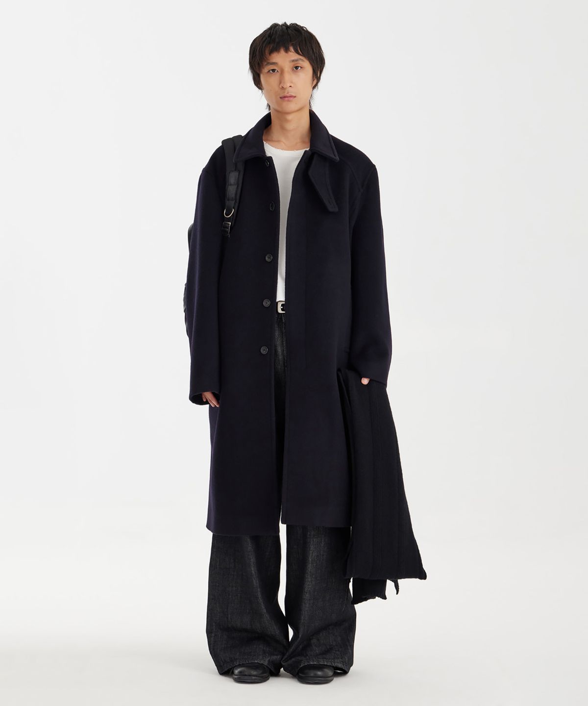 유스(YOUTH) Mac Coat - Navy