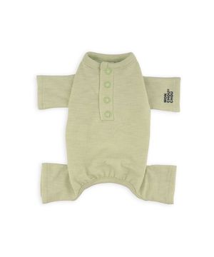 Basic Logo Jumpsuit Avocado