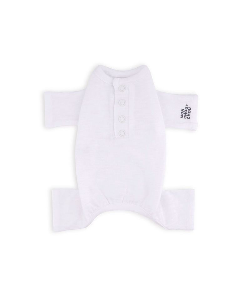 Basic Logo Jumpsuit White
