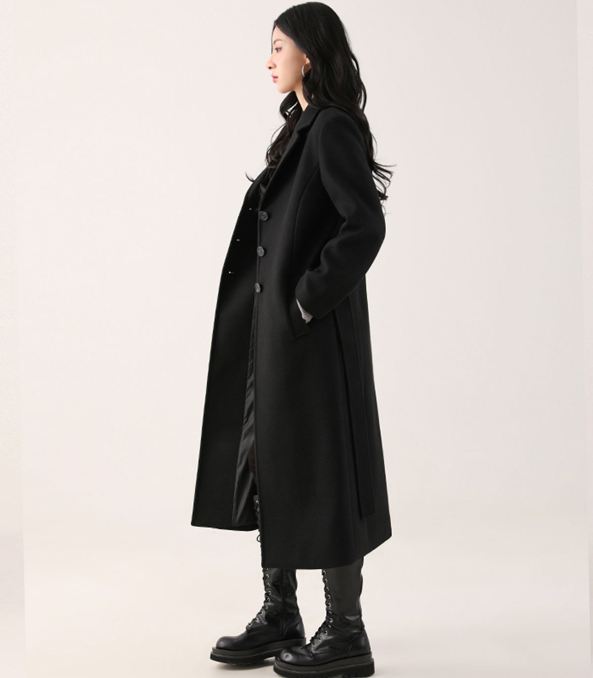 어반드레스(AVANDRESS) Amelia Classic Single Coat BLACK