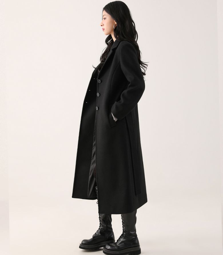Amelia Classic Single Coat BLACK