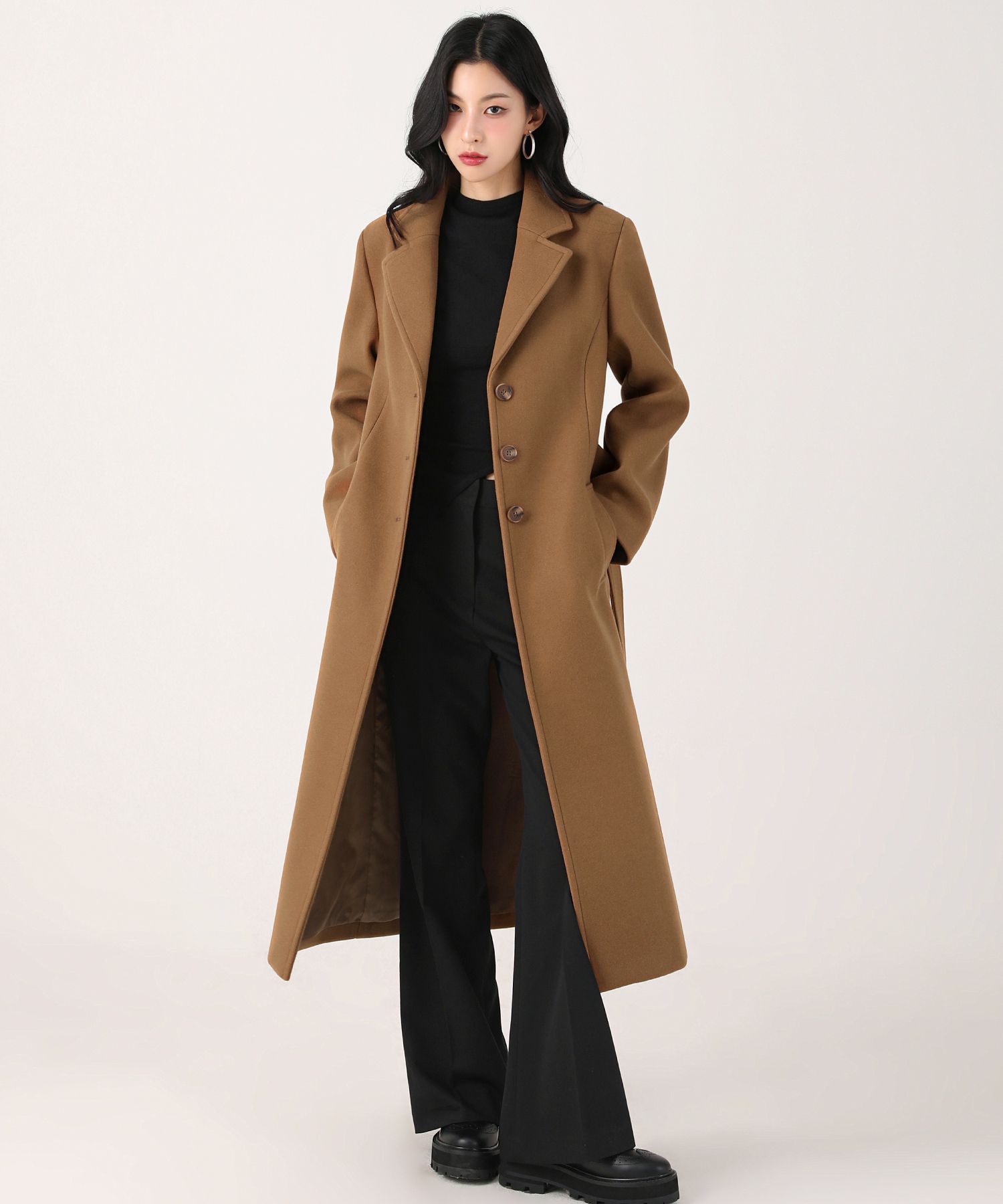 アウターその他 AVANDRESS Amelia Classic Single Coat CAMEL MUSINSA | AVANDRESS Amelia Classic Single Coat CAMEL