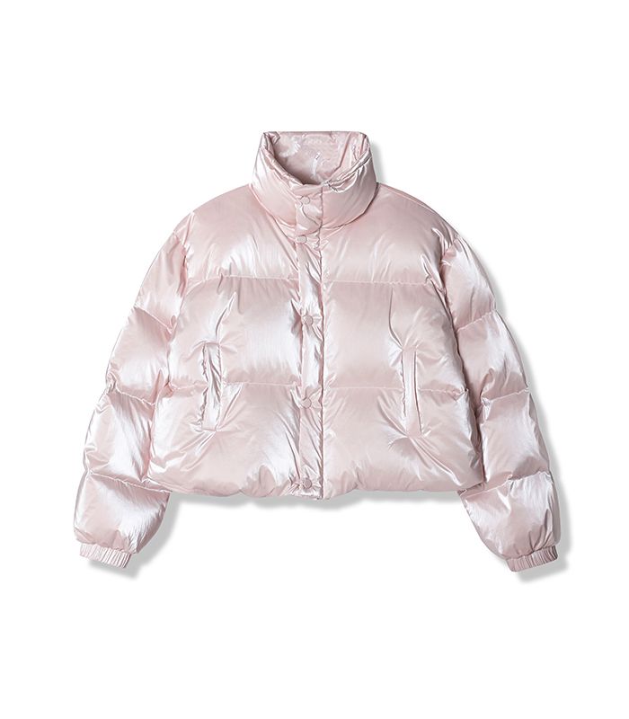 MUSINSA | AVANDRESS Siberia Duck Stella Crop Padding PINK