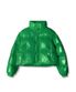 Siberia Duck Shiny Crop Padding GREEN