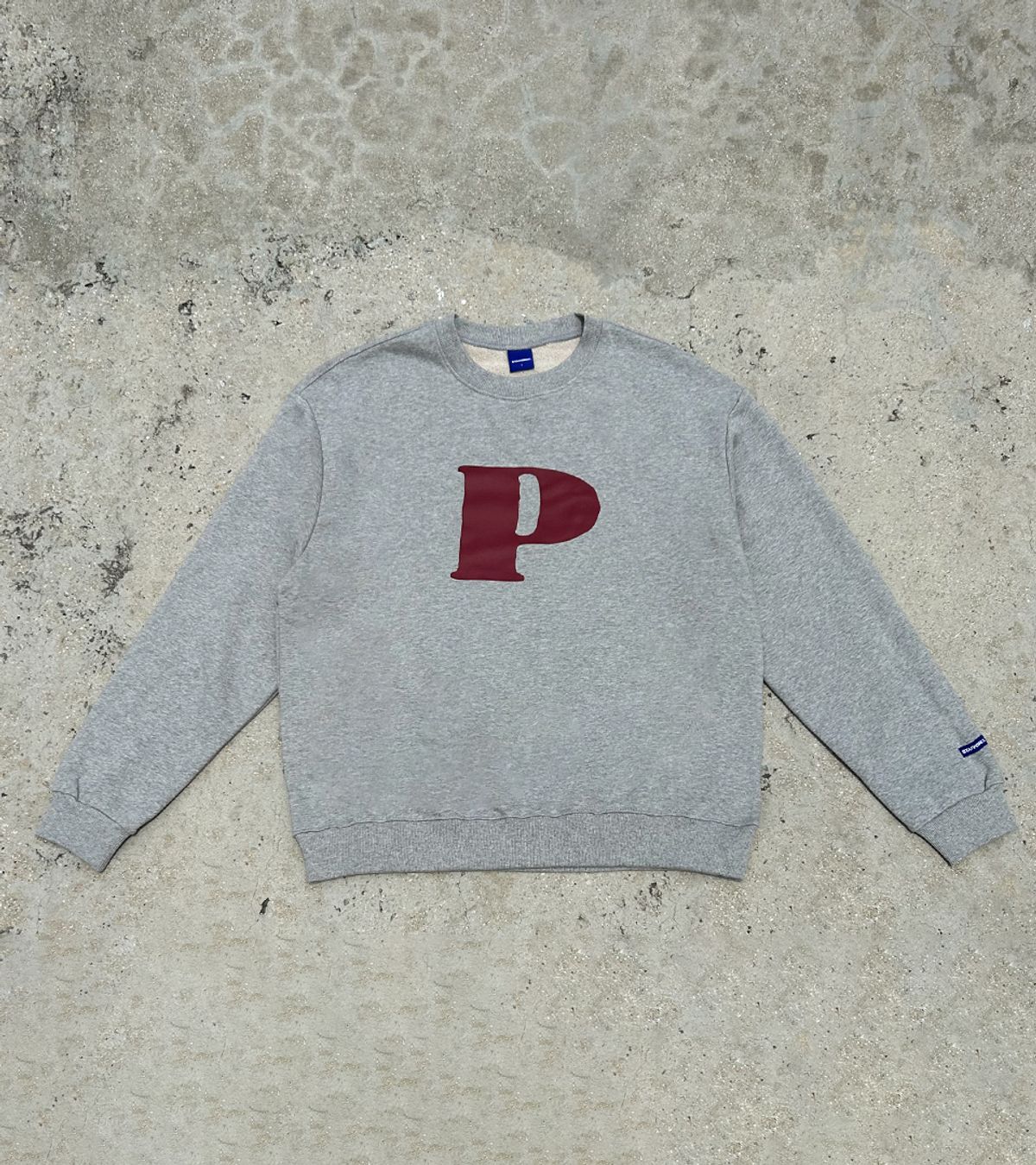 스텝온리(STAFFONLY) P SWEATSHIRTS (MELANGE GREY)