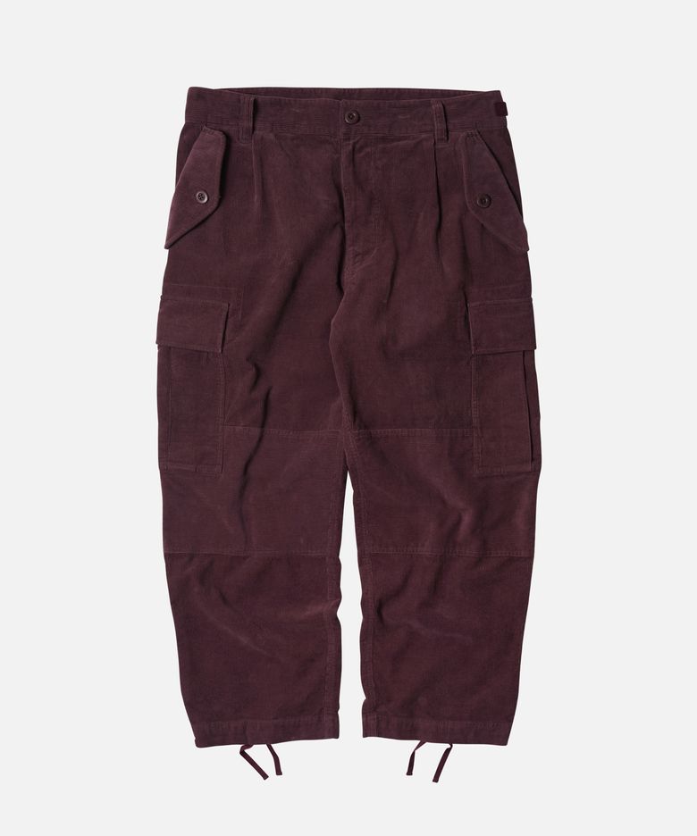 CORDUROY M65 FIELD PANTS _ RED BEAN