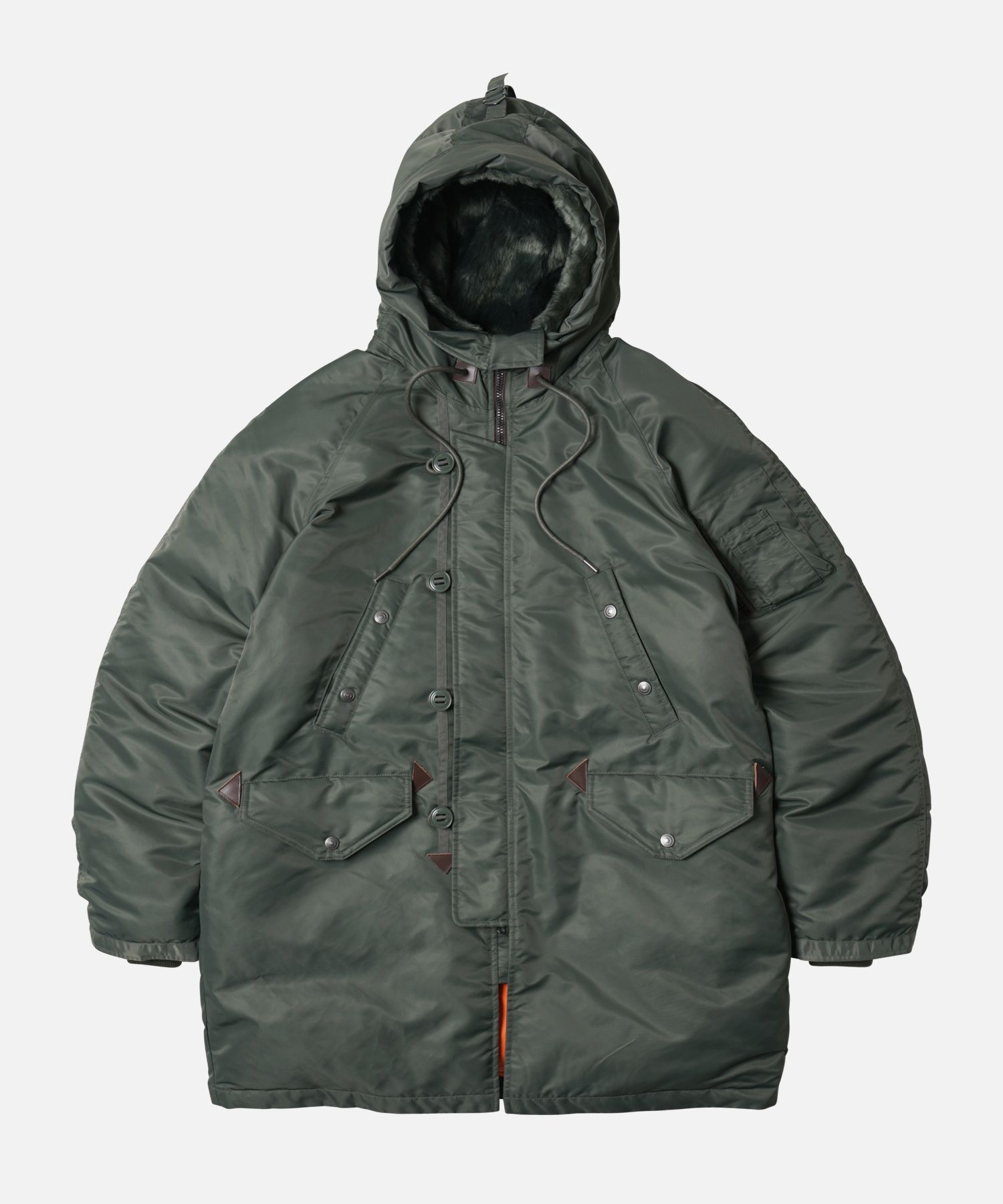 MUSINSA | FRIZMWORKS HEAVY NYLON N3B PARKA _ SAGE GREEN MUSINSA | FRIZMWORKS HEAVY NYLON N3B PARKA _ SAGE GREEN