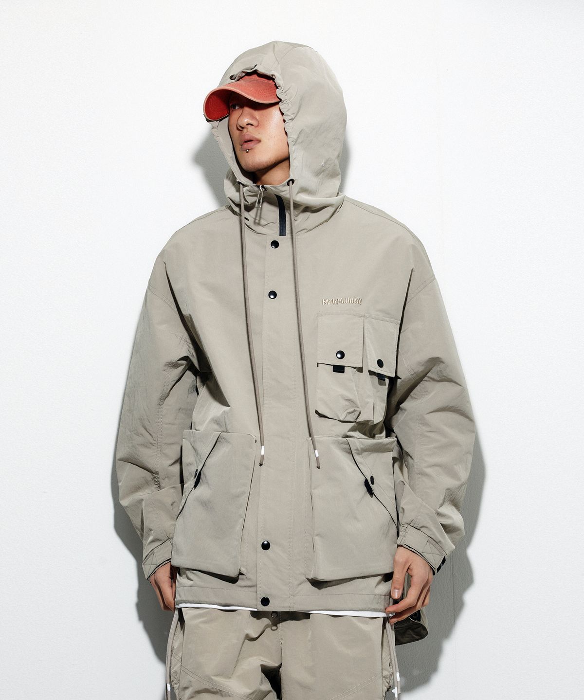 밀리밀리언(MILLIMILLION) MUDSTONE URBAN TECH JACKET J01-BEIGE