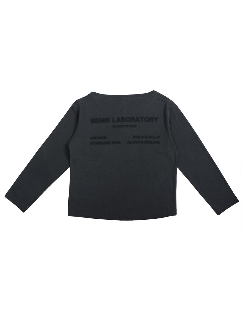 Champs string long sleeve - Charcoal