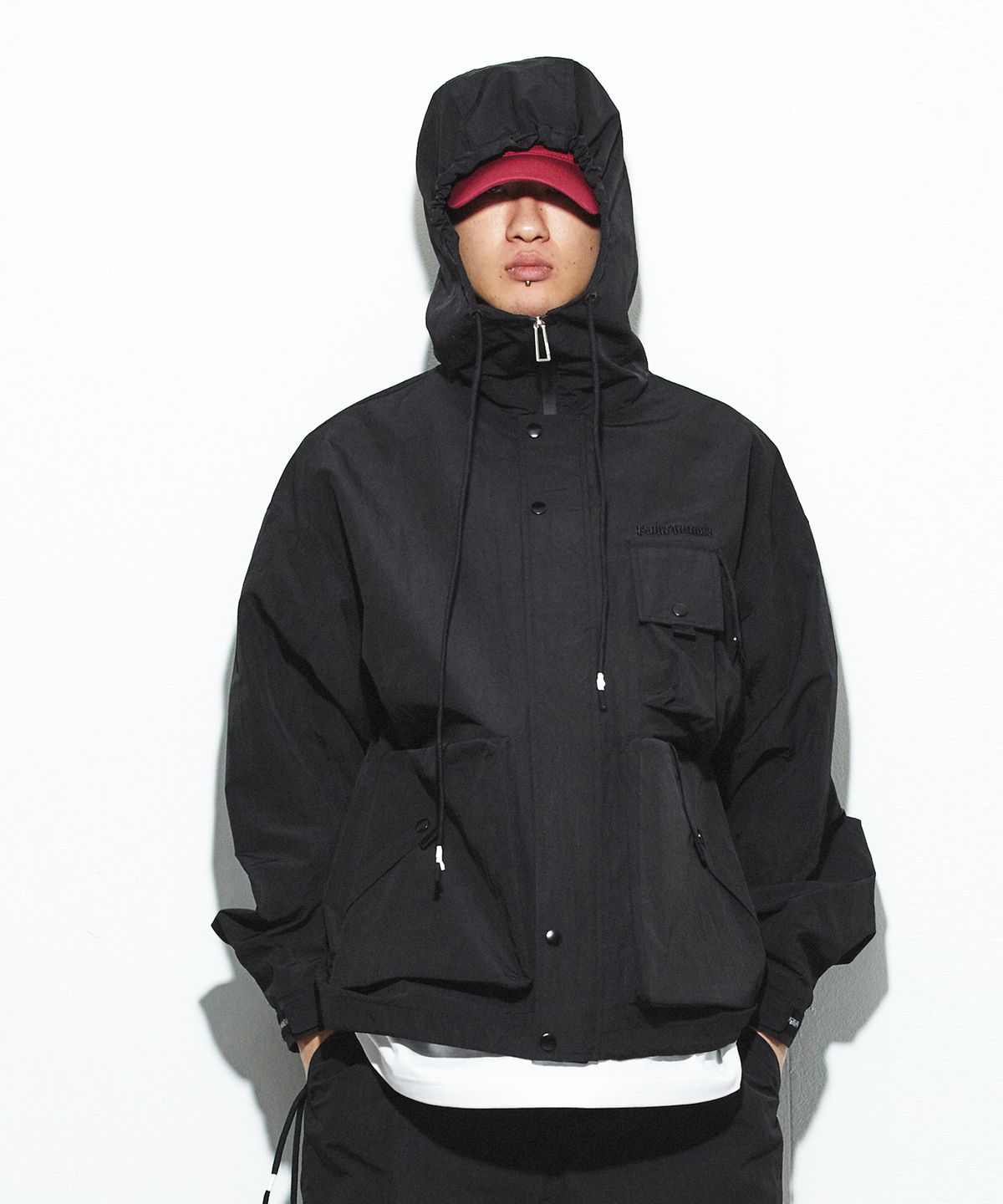 밀리밀리언(MILLIMILLION) MUDSTONE URBAN TECH JACKET J01-BLACK
