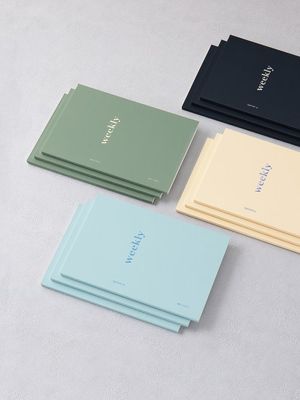 [2개세트] (만년형 6개월) 베러투게더 주간 플래너 A5 ver.2