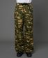 절개 코튼 카고 밴딩 팬츠 카모