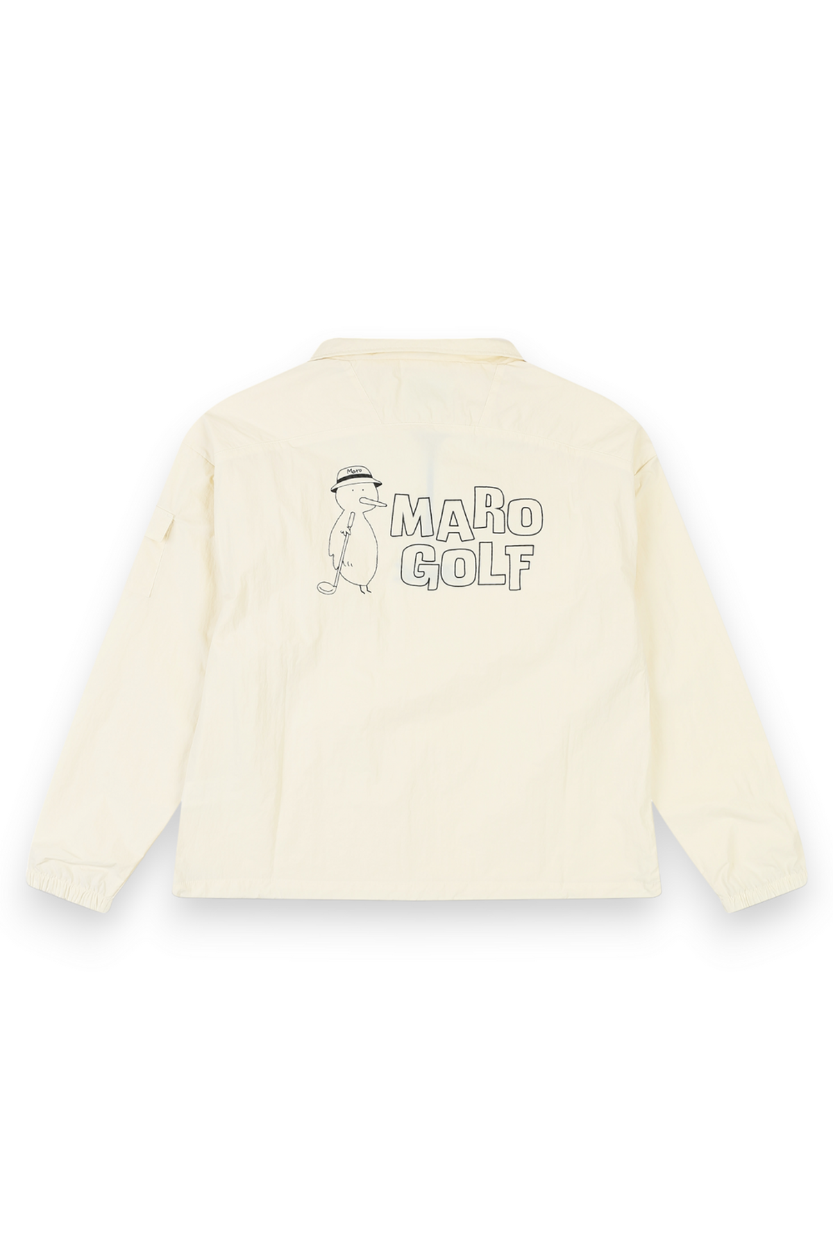 마로 골프(MARO GOLF) MARO ANORAK ZIP PULLOVER -BEIGE-