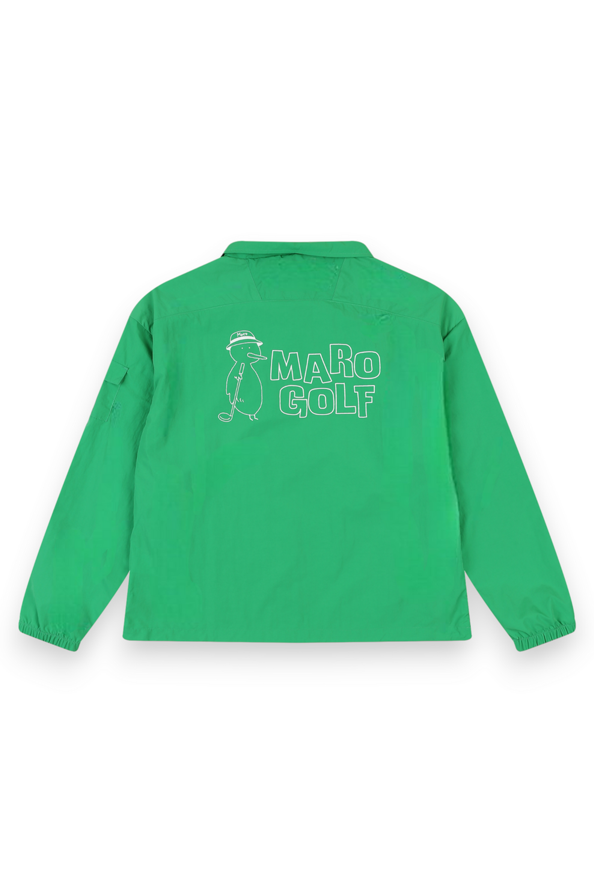 마로 골프(MARO GOLF) MARO ANORAK ZIP PULLOVER -GREEN-