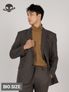 [빅사이즈]캐시필  싱글 블레이저  브라운