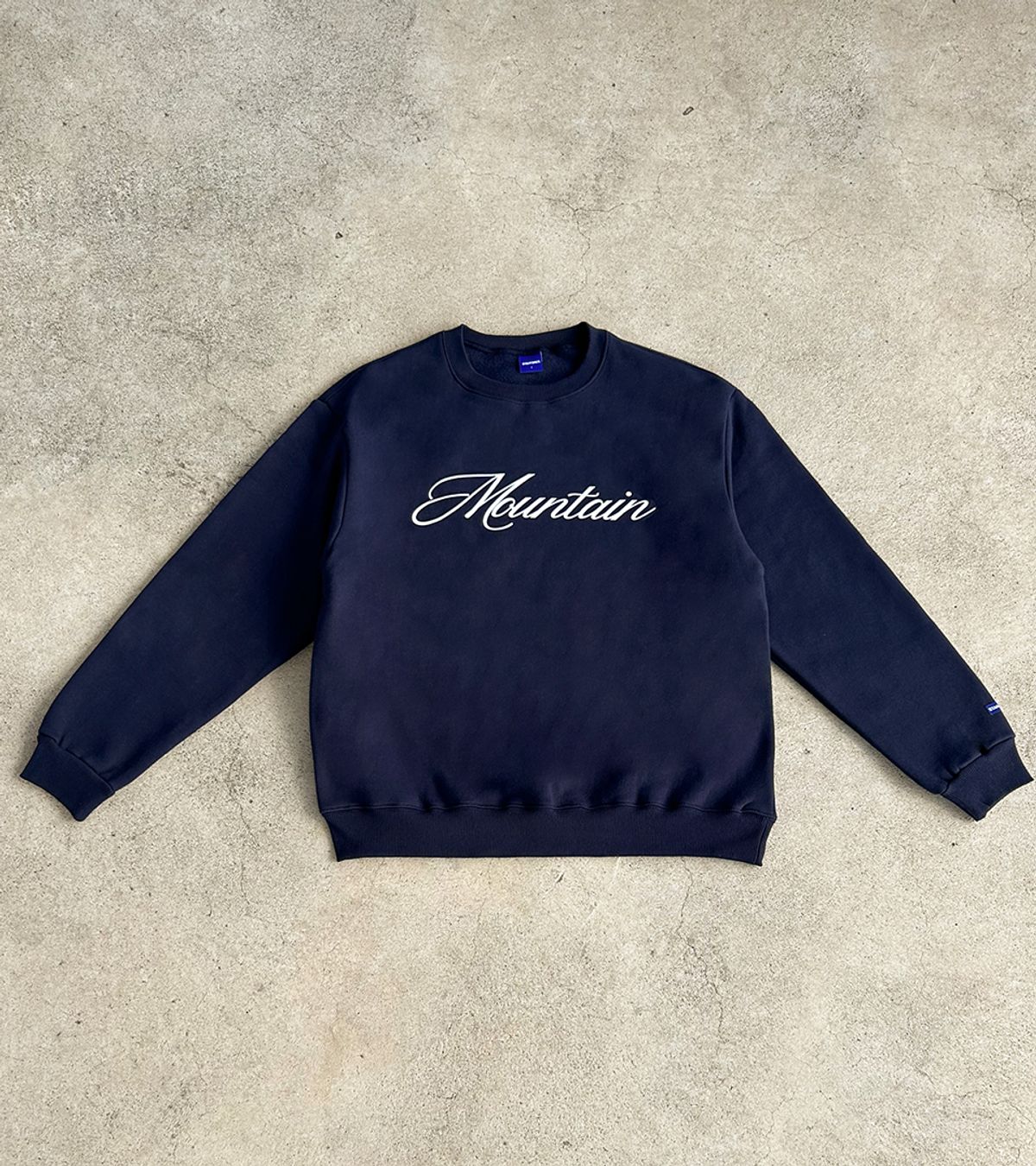 스텝온리(STAFFONLY) MOUNTAIN SWEATSHIRTS (NAVY)