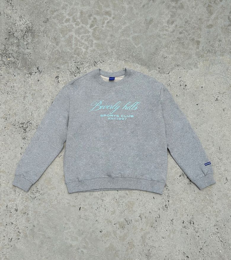 BEVERLY HILLS SWEATSHIRTS (MELANGE GREY)
