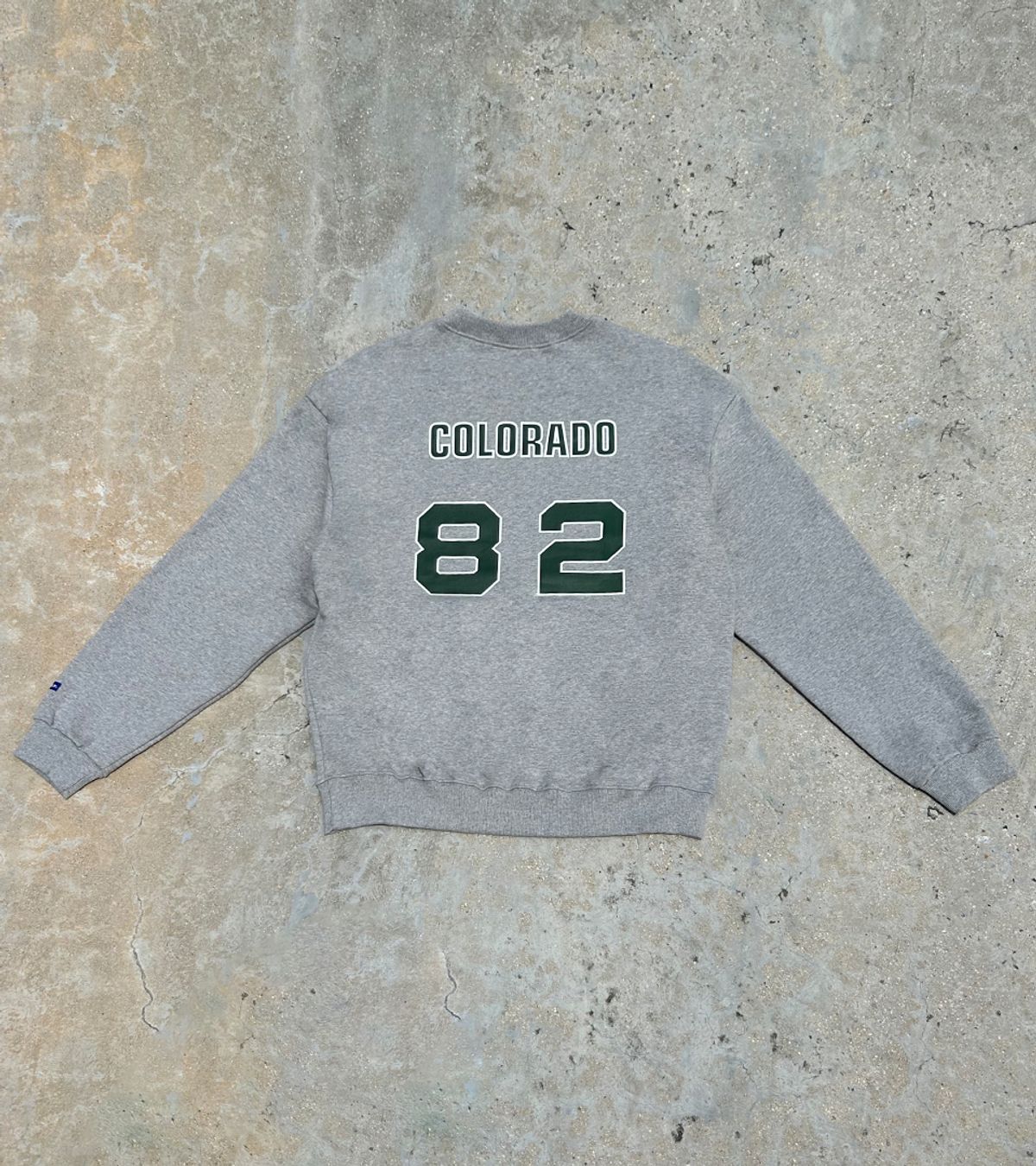 스텝온리(STAFFONLY) COLORADO SWEATSHIRTS (MELANGE GREY)