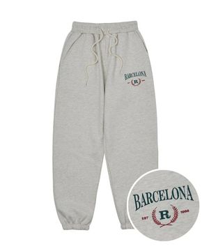 바르셀로나 월계수 조거팬츠 (오트밀)