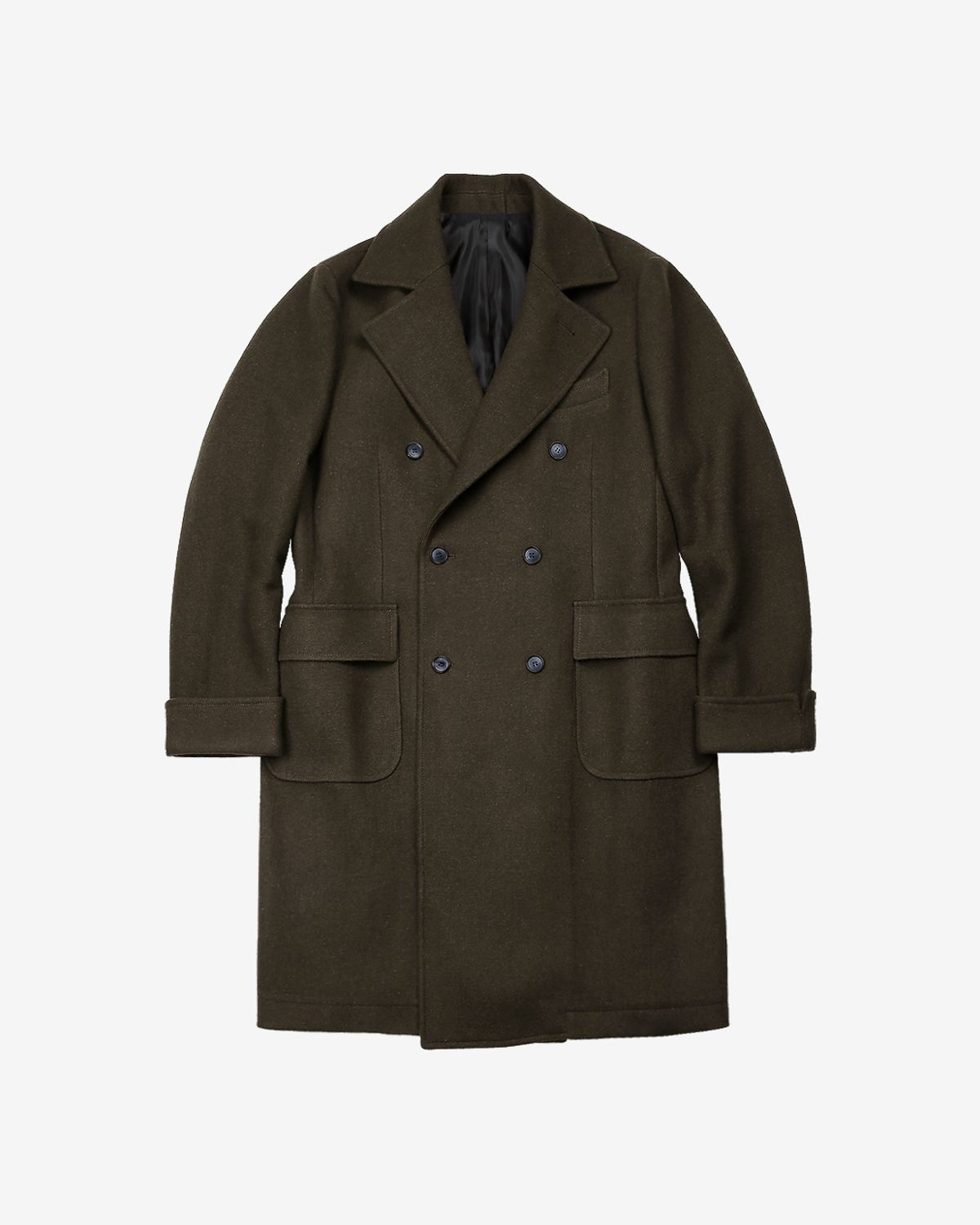 솔티(SORTIE) Bonheur Wool Polo Coat (Khaki)