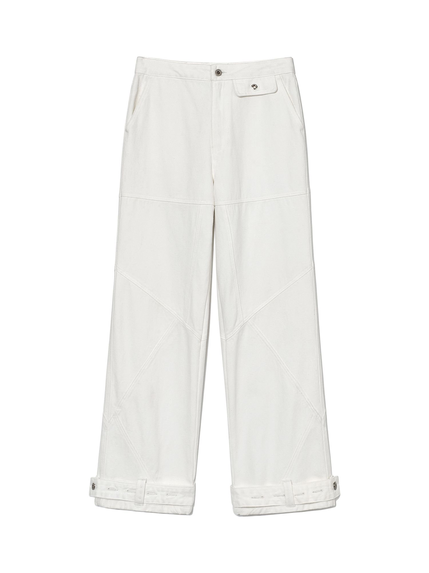 ★2023FW新作★glowny★BONES DENIM PANTS MUSINSA | GLOWNY BONES DENIM PANTS (WHITE)