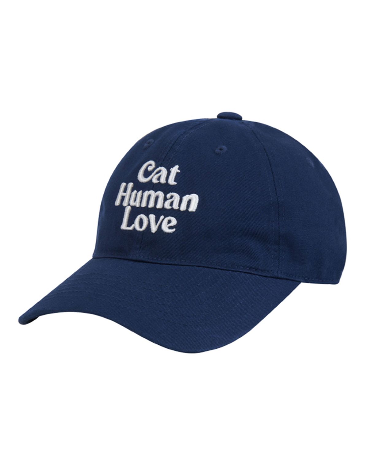 휴먼앤캣(HUMAN N CAT) 캣휴먼러브 코튼 볼캡 [네이비]