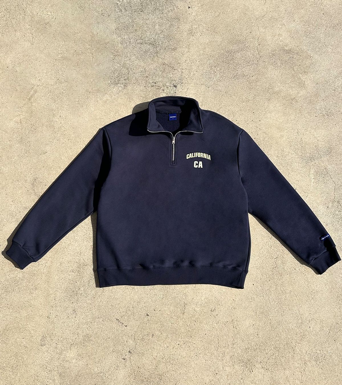 스텝온리(STAFFONLY) CALIFORNIA HALF ZIP-UP (NAVY)