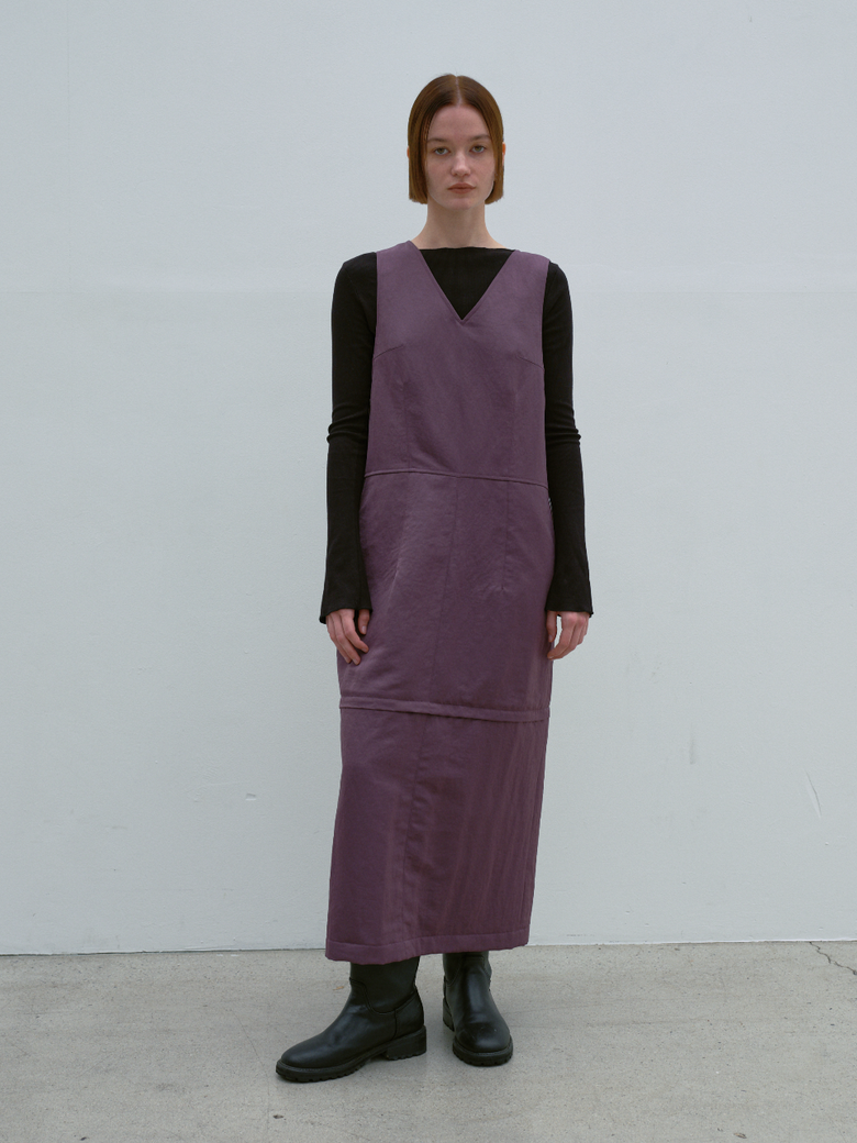 Detachable Dress_Purple