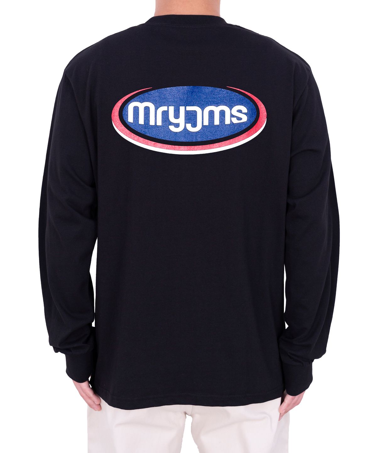 메리제임스(MARYJAMES) [남녀공용] WHISTLE LONG SLEEVE - BLACK