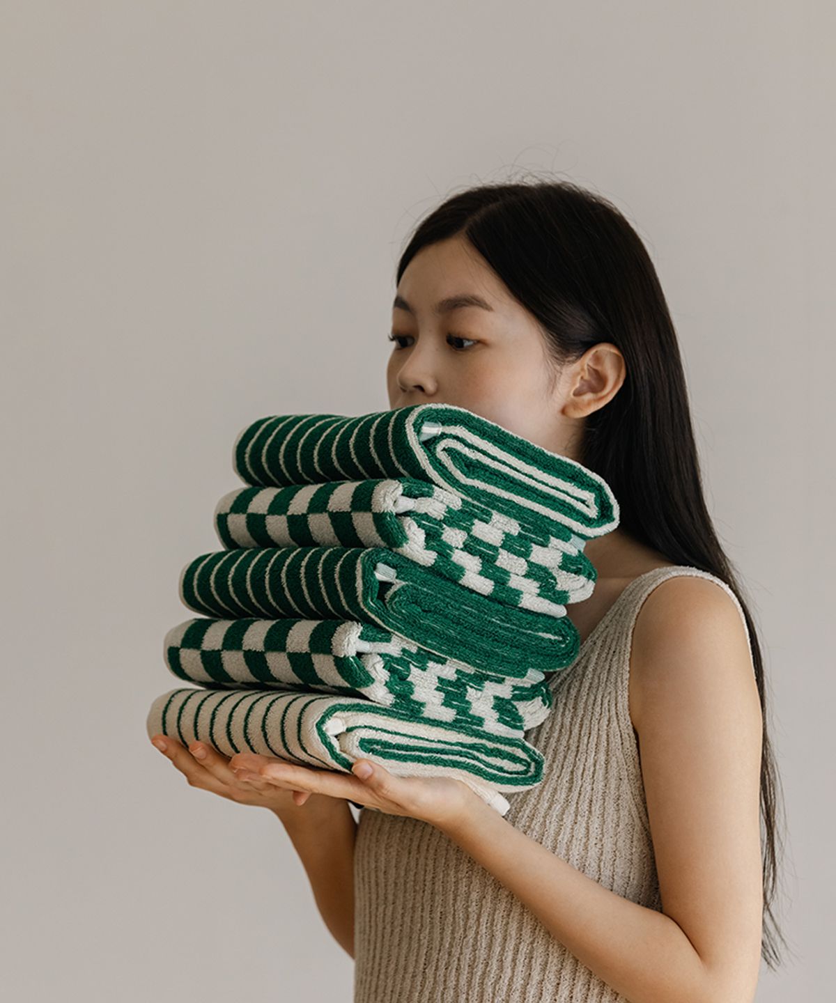 디어리얼(DEAREAL) 숲숲수건_5P(벌크포장)