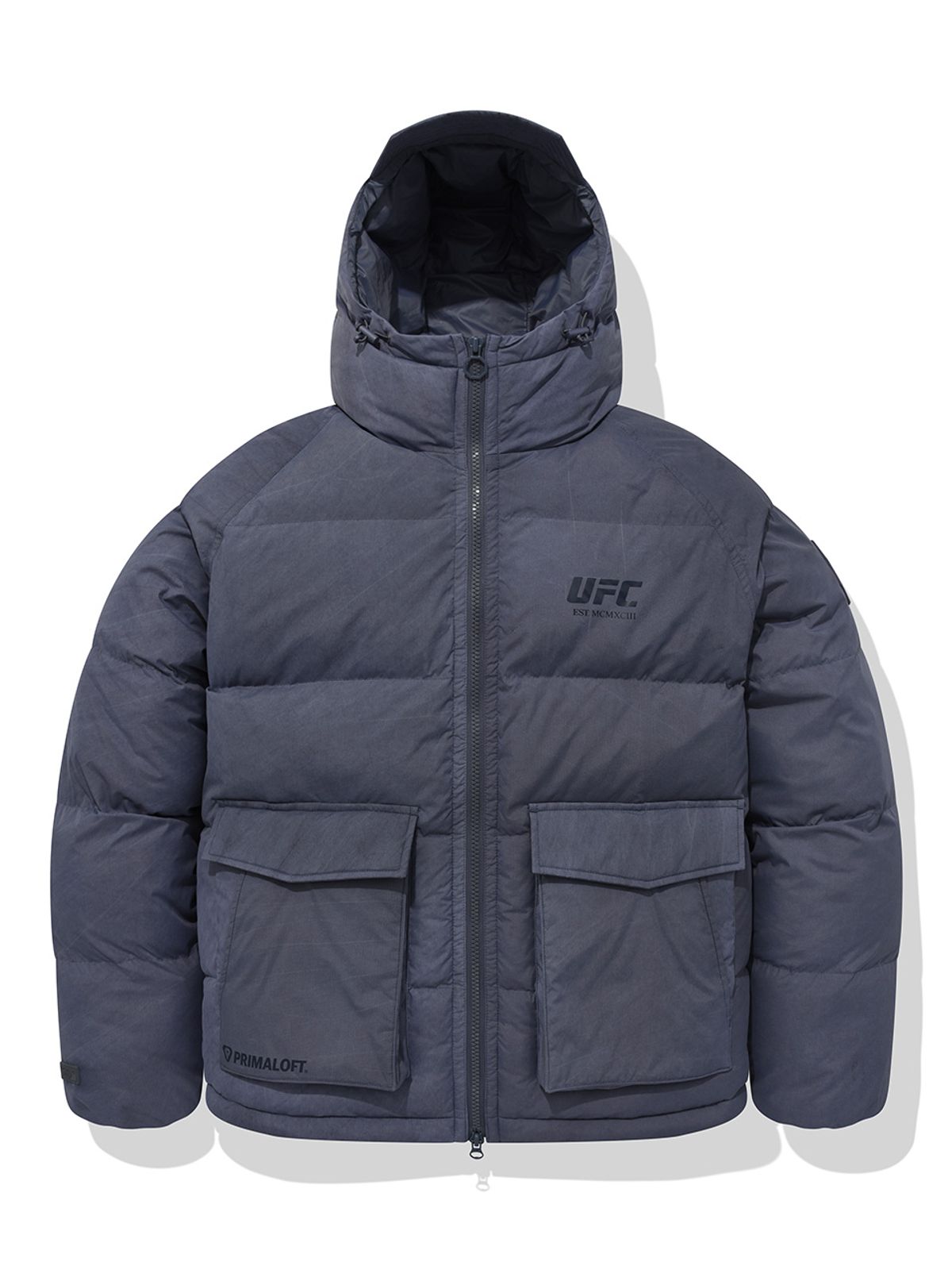 유에프씨 스포츠(UFC SPORT) UFC 프리마로프트 릴렉스핏 다잉 패딩 점퍼 다크블루 U2PJU4306DB