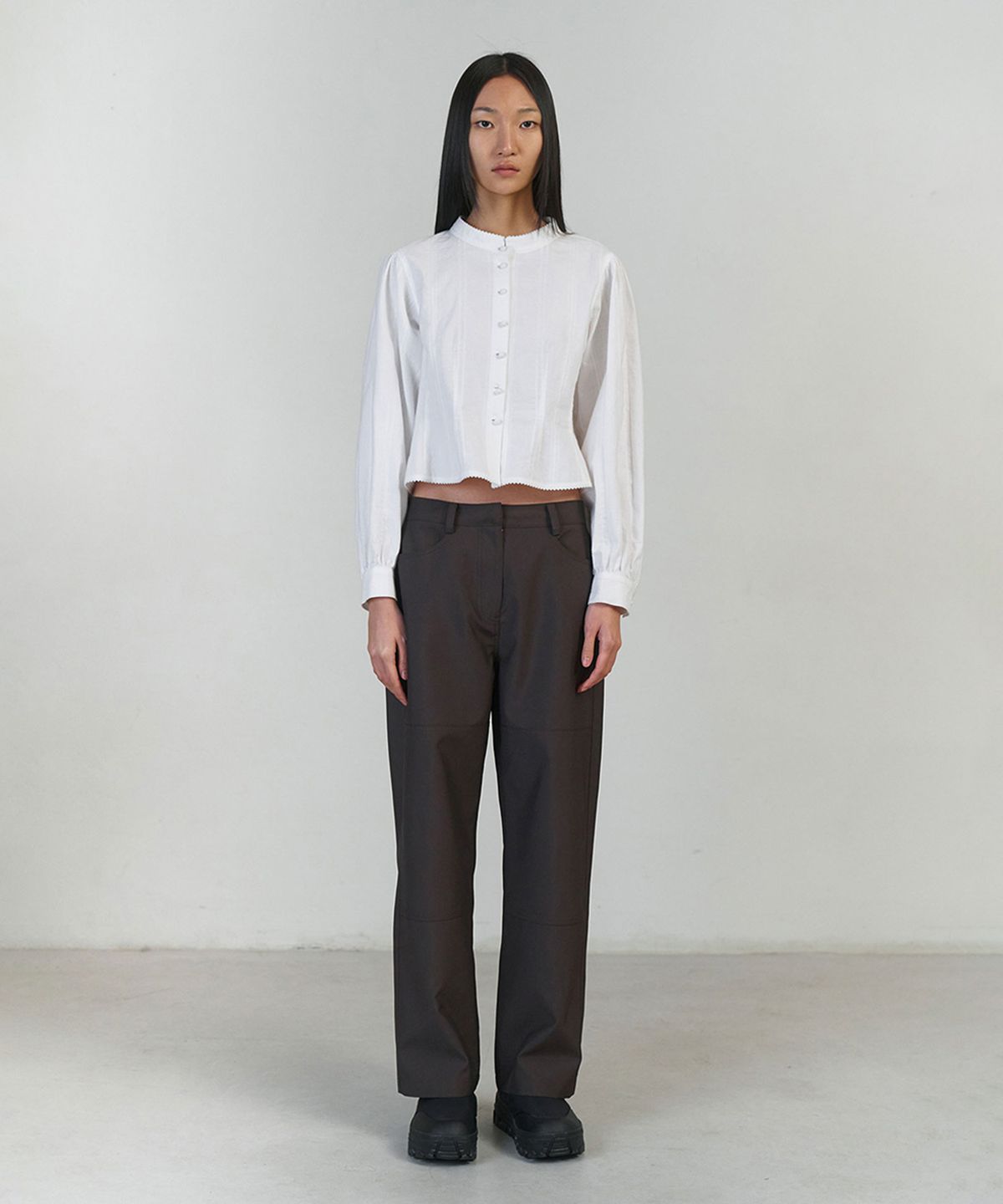 아모멘토(AMOMENTO) WORK PANTS_BROWN