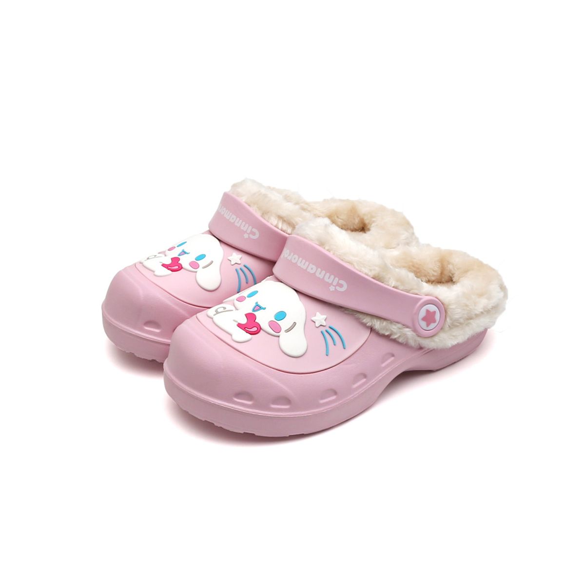 산리오 키즈(SANRIO) 시나모롤 로라 방한샌들