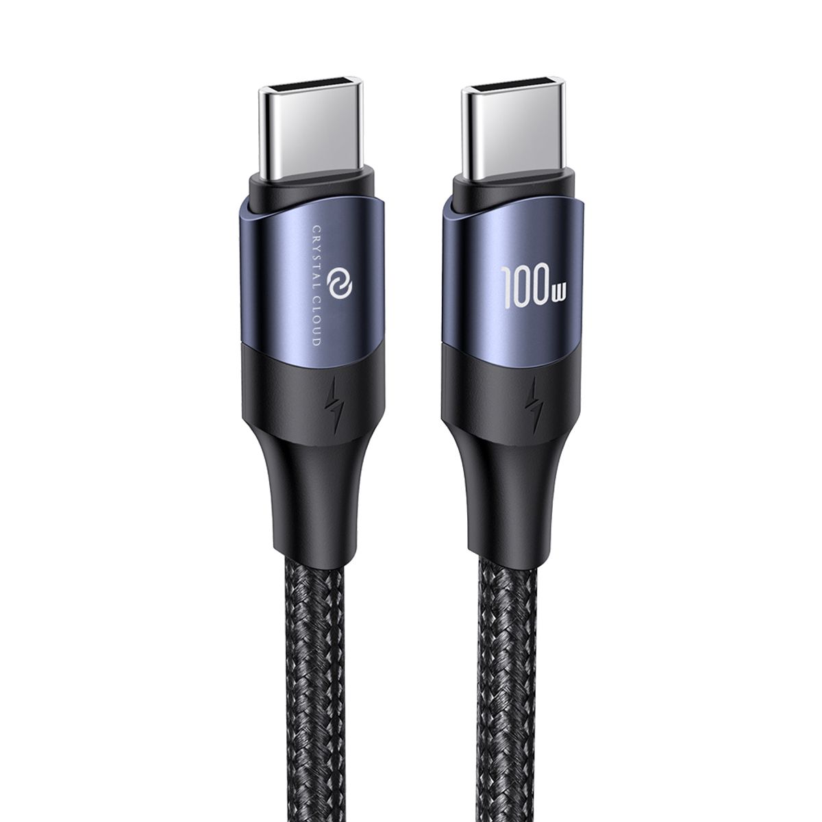 크리스탈클라우드(CRYSTAL CLOUD) 100W C to C PD 초고속충전 케이블 2m
